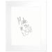 Orren Ellis Satin Wall Mounted Dry Erase Board Manufactured Wood in Brown/White | 48 H x 48 W x 0.75 D in | Wayfair OREL6031 41152087