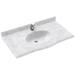 Swan Europa Solid Surface 61" Single Bathroom Vanity Top Solid Surface in Gray | 6.875 H x 61 W x 22 D in | Wayfair EV02261.130