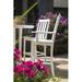 POLYWOOD® Vineyard Bar Outdoor Arm Chair Plastic in Green | 51 H x 25 W x 26.25 D in | Wayfair VND232GR