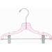 Only Hangers Inc. Hanger w/ Clips for Suit/Coat Plastic/Metal in Pink | 7 H x 12 W in | Wayfair PH102PINK-50