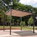 Outsunny 10 Ft. W x 10 Ft. D Pergola w/ Canopy Aluminum/Metal in Gray, Size 93.0 H x 117.0 W x 117.0 D in | Wayfair 84C-054BN