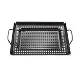 Outset Non-Stick 2 Piece Grill Grid Set in Brown/Gray | 1.97 H x 7 W x 11 D in | Wayfair 76452