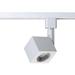 Nuvo 12 Watt LED 24 Degree Beam Angle Square Track Head in White | 2.75 H x 2.38 W x 5.19 D in | Wayfair TH461