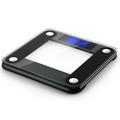 Ozeri Precision II Bath Scale (440 lbs/200 kg), w/ Weight Change Detection & 50 gram Sensor Technology in Black | 12 H x 13 W x 1 D in | Wayfair