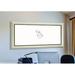 One Allium Way® Wall Mounted Dry Erase Board Wood/Manufactured Wood in Brown/White | 30 H x 30 W x 1.5 D in | Wayfair OAWY4946 32827208