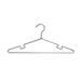 Only Hangers Inc. Metal Top Hanger w/ Notches for Dress/Shirt/Sweater Metal in Gray | 8 H x 17 W in | Wayfair MH103-50