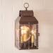 Gracie Oaks Lundy 3-Light Outdoor Wall Lantern Glass/Metal in Brown | 17 H x 7 W x 7.75 D in | Wayfair E0C50D38EE464B89B6A1A7D0956A2CD1