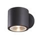 Orren Ellis Alexandro 1 - Bulb Integrated LED Outdoor Bulkhead Light Metal in Black | 4 H x 5.25 W x 3.5 D in | Wayfair