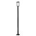 Wade Logan® Giddens Outdoor Post Light Metal in Black | 117.63 H x 10.5 W x 10.5 D in | Wayfair F22ECF63413042F3AB1418FDF4745ACF