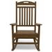 Trex Outdoor Yacht Club Rocking Chair in Brown | 45.88 H x 26.25 W x 33.75 D in | Wayfair TXR100TH