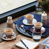 Royal Doulton 1815 Coffee Studio 4 Piece Espresso Cup Porcelain/Ceramic in Black/Brown/Gray | 2.2 H in | Wayfair 40032925
