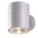 Orren Ellis Keyon 2 - Bulb Integrated LED Outdoor Armed Sconce Plastic/Metal in Gray | 5.25 H x 5.25 W x 3.5 D in | Wayfair