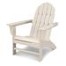 POLYWOOD® Vineyard Adirondack Chair in Brown | 36.25 H x 29.25 W x 32.81 D in | Wayfair AD400SA