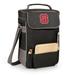 LEGACY NCAA Duet Wine & Cheese Picnic Tote Polyester Canvas in Black | 14 H x 10 W x 6 D in | Wayfair 623-04-175-554-0