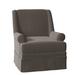 Armchair - Paula Deen Home 33" Wide Swivel Down Cushion Armchair Polyester in Brown | 38 H x 33 W x 37 D in | Wayfair P042910BDSCCLEO-41-ARMCOVERS