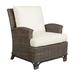 Armchair - Panama Jack Sunroom Exuma 30" Wide Polyester Armchair Other Performance Fabrics | 34 H x 34 W x 30 D in | Wayfair PJS-3001-KBU-LC/SU-725