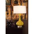 Robert Abbey Pike 32.75" Table Lamp Silk/Ceramic in White | 32.75 H x 19.5 W x 19.5 D in | Wayfair CI996