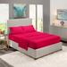 Red Barrel Studio® Budde Soft Double Brushed Sheet Set Microfiber/Polyester in Pink | 96 H x 81 W in | Wayfair RDBT4476 42231883