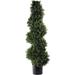 Charlton Home® Artificial Boxwood Topiary in Pot Liner Liner Plastic | 45 H x 12 W x 12 D in | Wayfair 361C988BEE34465184ECF04EF2EBA326