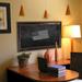 Rayne Mirrors Roman Copper Wall Mounted Chalkboard Wood in Black/Brown | 48 H x 90 W in | Wayfair B41/42.5-84.5