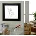 Rayne Mirrors Wall Mounted Dry Erase Board Wood in Black/Brown | 43 H x 55 W x 1.5 D in | Wayfair W54/36.5-48.5