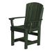 Wildridge Heritage Dining Chair w/ Arms Plastic/Resin in Green | 37 H x 26 W x 21 D in | Outdoor Dining | Wayfair LCC-154-turf green