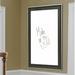 Rayne Mirrors Wall Mounted Dry Erase Board Wood in Black/Brown/White | 52 H x 76 W x 1.25 D in | Wayfair W58/48.5-72.5