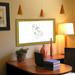 Rayne Mirrors Wall Mounted Dry Erase Board Metal in Brown/Yellow | 40 H x 40 W x 1.25 D in | Wayfair W57/36.5-36.5