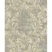 Ophelia & Co. Dublin 33' L x 20.5" W Texture Wallpaper Roll Paper in White/Brown | 20.5 W in | Wayfair 76DE159060F841179036B955F0DF628F
