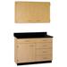 Stevens ID Systems Suites Classroom Cabinet w/ Doors Wood in Gray | 84" H x 36" W x 24" D | Wayfair 84502 E36-59-059