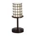 17 Stories Astor 12" Standard Table Lamp Metal in Gray | 12 H x 5 W x 5 D in | Wayfair STSS1336 38920705