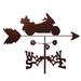 SWEN Products Marina Motorcycle Gold Wing Weathervane Metal/Steel in Brown/Gray | 30 H x 21 W x 15.5 D in | Wayfair 1055-Side