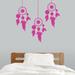 Sweetums Wall Decals Dream Catchers Wall Decal Vinyl in Pink | 34 H x 12 W in | Wayfair 1872HotPink