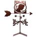 SWEN Products Armed Services POW MIA Weathervane Metal/Steel in Brown/Gray | 30 H x 21 W x 15.5 D in | Wayfair 1159-Roof