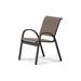 Red Barrel Studio® Hiraku Stacking Patio Dining Chair Sling in Gray | 33.25 H x 23.5 W x 26 D in | Wayfair BF9E2907AF244BA48182488B6CA77368