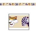 The Beistle Company Jungle Animals Party Tape Wall Decor in Brown/Indigo | 3 H x 240 W in | Wayfair 66178