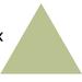 The Decal Guru Triangle Pattern Wall Decal Vinyl in Green | 8 H x 8 W in | Wayfair 1271-WALL-02-14