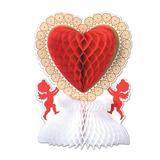 The Holiday Aisle® Furness Valentine Centerpieces & Hanging Décor in Red/White | Wayfair 518B7A2A26284EAF933B3137D243A92C