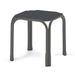 Telescope Casual Robinett Plastic/Resin Outdoor Side Table Plastic/Metal in Gray/White | 18 H x 17 W x 17 D in | Wayfair 20TP3004