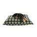 Tucker Murphy Pet™ Mulder Rectangular Max Dog Pillow, Microsuede in Brown | 10.5 H x 33 W x 25 D in | Wayfair 5A01EFC521E1496E96829DF6F635840A