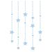 The Decal Guru Star Dangles Wall Decal Vinyl in Blue/Black | 45 H x 30 W in | Wayfair 2030-WALL-02-20