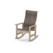 Telescope Casual Leeward MGP Sling Supreme Rocking Outdoor Chair Plastic/Resin/Sling in Brown | 44 H x 29 W x 31 D in | Wayfair 955D63001