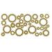 The Decal Guru Industrial Gears Wall Decal Vinyl in Brown | 29 H x 60 W in | Wayfair 2019-WALL-02-29