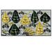 The Holiday Aisle® Sparkling Party Hat Set in Black/Yellow | Wayfair THDA3198 42274980