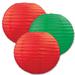 The Holiday Aisle® Paper Lantern in Red/Green | Wayfair THLA7351 40479962