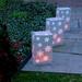 The Holiday Aisle® Battery Operated Luminaria Kit w/ Timer, Silver Snowflake in White | 10 H x 6 W x 3.5 D in | Wayfair THLA7896 40724248