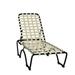 Tropitone Kahana 79" Long Reclining Single Chaise Lounge Metal in Black | 39.5 H x 27 W x 79 D in | Outdoor Furniture | Wayfair 260532_OBS_SNR