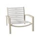Tropitone South Beach EZ Span™ Patio Chair in Gray/White/Brown | 22.5 H x 26.5 W x 28.5 D in | Wayfair 230513RB_SNR_JDE