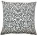 The Pillow Collection Jyotika Ikat Bedding Sham Cotton Blend in Gray | 26 H x 26 W in | Wayfair EURO-BAR-MER-M9858-ASH-C75P25