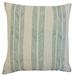 The Pillow Collection Drum Stripes Bedding Sham, Linen in Gray | 26 H x 36 W in | Wayfair KING-PT-HOLMBY-AQUA-V75L25